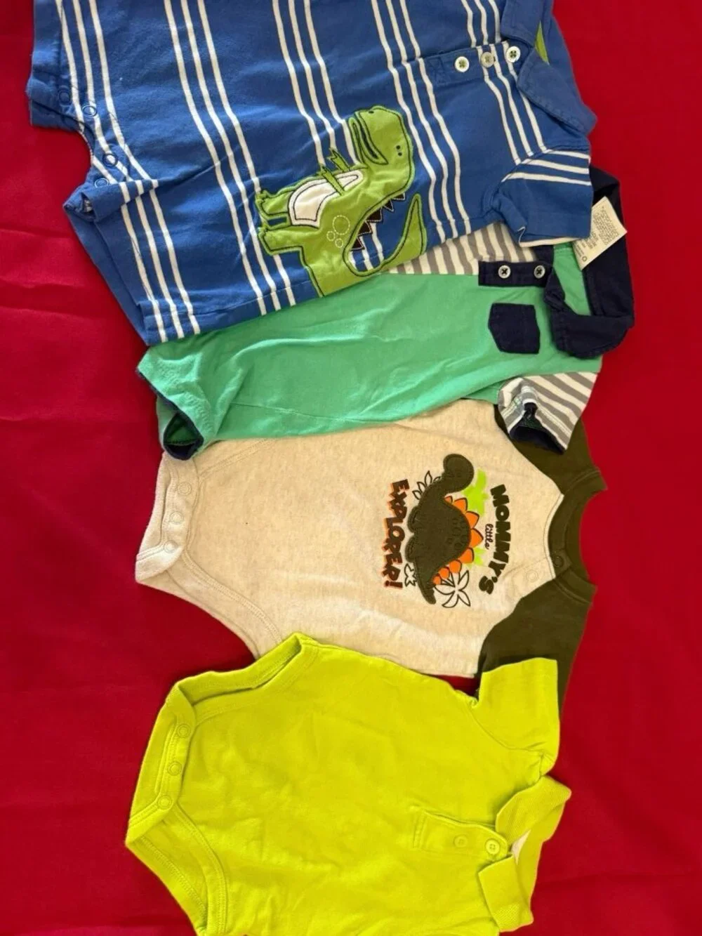 Buendle Baby Boy 4 Pieces Multicolor Size 3-9 Months